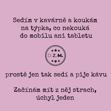 Úchyl v kavárně